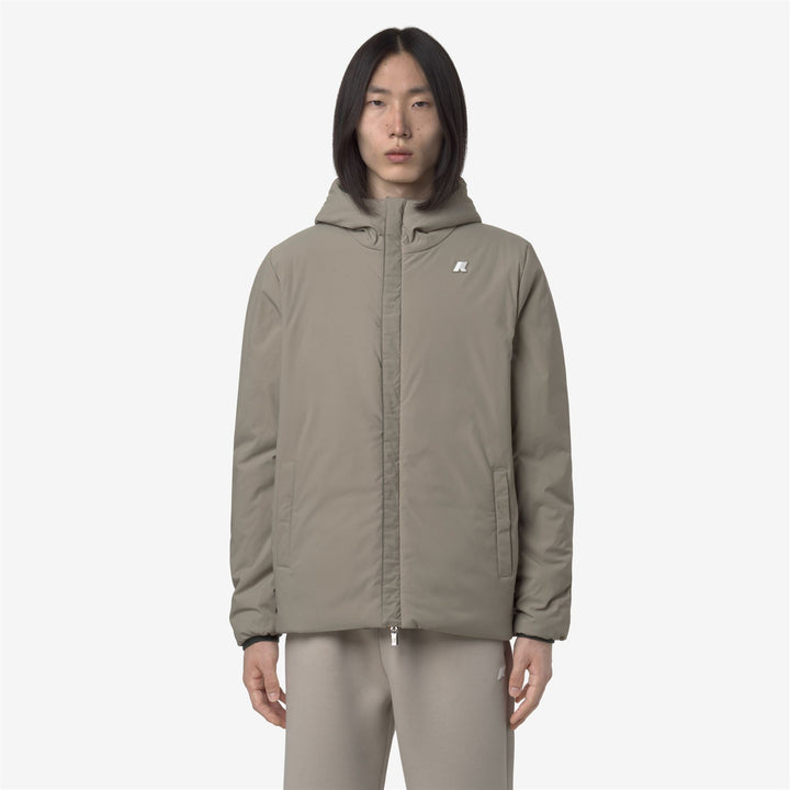 JACK ST WARM REVERSIBLE - Jackets - Short - MAN - GREEN BLACKISH-Green Oak