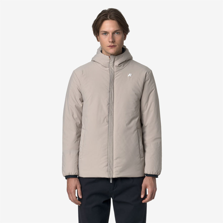 JACK ST WARM REVERSIBLE - Jackets - Short - MAN - Blue Depth-Beige Cashmere