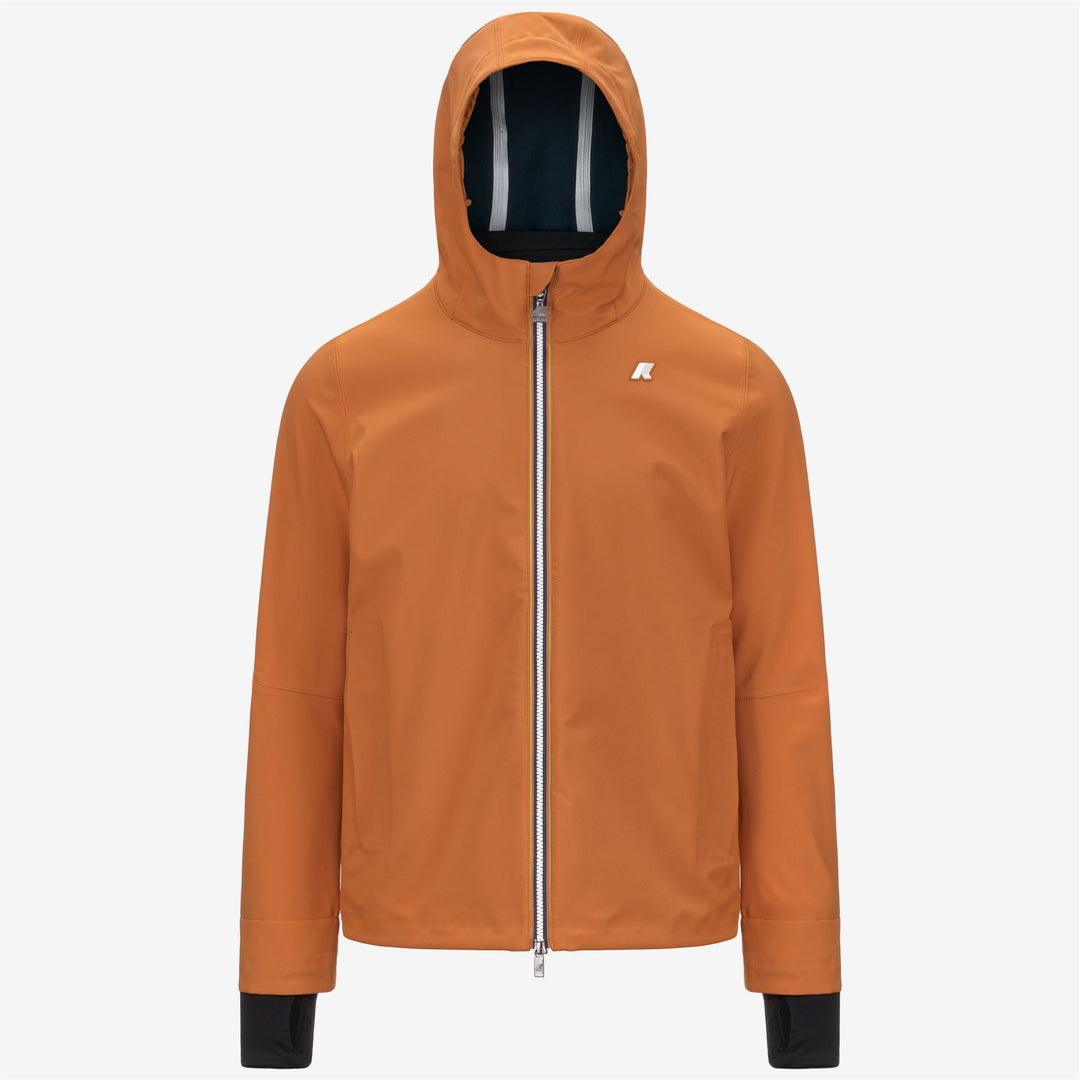JACKO BONDED - Jackets - Short - MAN - Orange Adobe-Blue Depth
