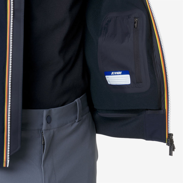 ARSENE BONDED - Jackets - Short - MAN - Blue Depth-Blue Depth