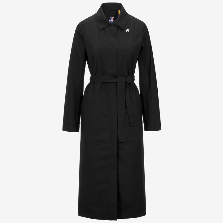 BARBRA STRETCH 2L - Jackets - Long - WOMAN - BLACK PURE