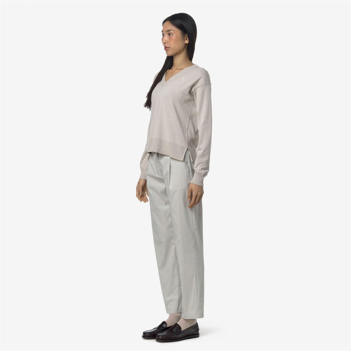 EYRE TWILL TECH - Pants - CHINO - WOMAN - BEIGE LT