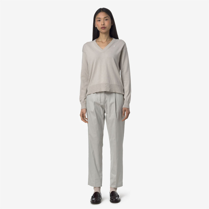 EYRE TWILL TECH - Pants - CHINO - WOMAN - BEIGE LT