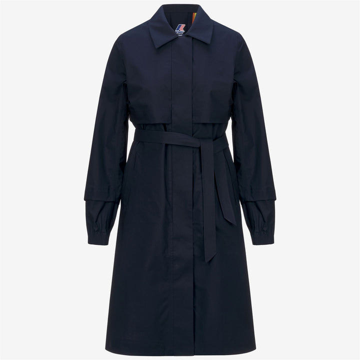 JESY 3L POPLIN - Jackets - Long - WOMAN - BLUE DEPTH-BEIGE LT