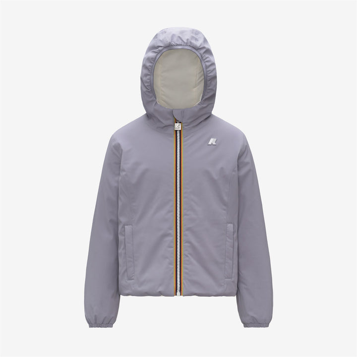 P. LILY ST WARM REVERSIBLE - Jackets - Short - GIRL - Violet Lavender-White Gardenia