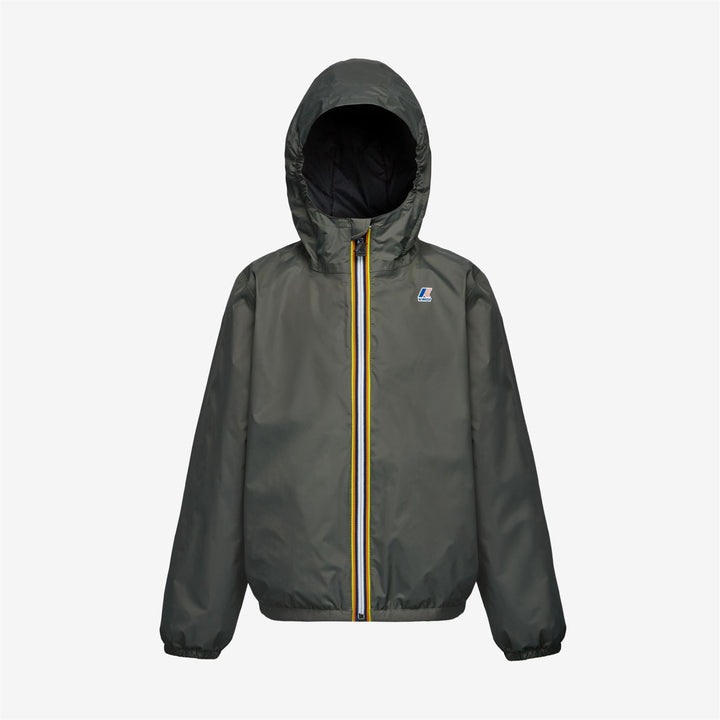 P. LE VRAI 4.0 CLAUDE WARM - Jackets - Mid - KID UNISEX - GREEN BLACKISH