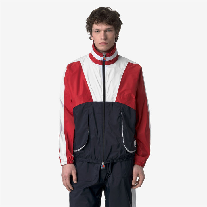 7002 FULL ZIP - Jackets - Short - UNISEX - BLUE RED WHITE