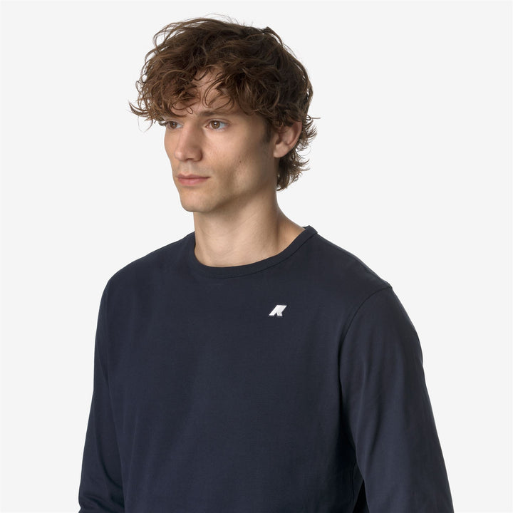 ELMER JS PEACH - T-ShirtsTop - T-Shirt - MAN - Blue Depth