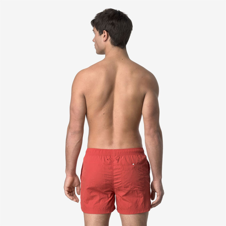 HAZEL BEACH - Bathing Suits - Swimming Trunks - MAN - RED JASPER
