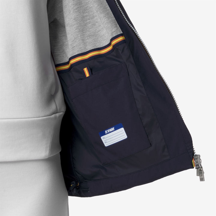 MARGUERITE STRETCH POLY JERSEY - Jackets - Mid - WOMAN - BLUE DEPTH