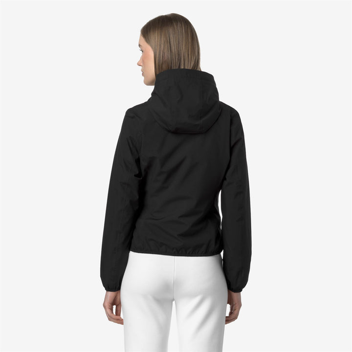 LILY STRETCH POLY JERSEY - Jackets - Short - WOMAN - BLACK PURE