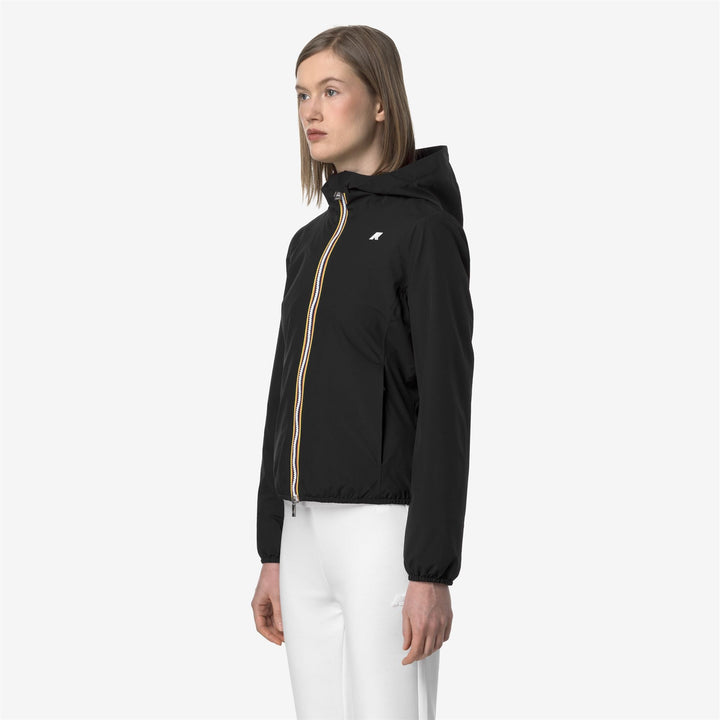 LILY STRETCH POLY JERSEY - Jackets - Short - WOMAN - BLACK PURE