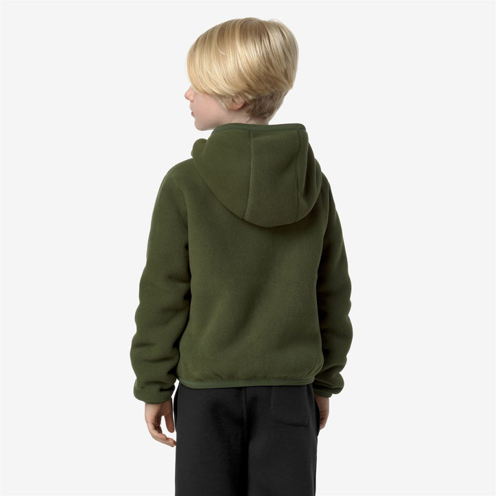 P. JACK SHERPA POLAR REVERSIBLE - Fleece - Jacket - BOY - Green C-Green C
