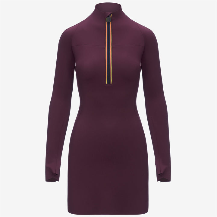 MINID SCUBA - Dresses - Short - WOMAN - Red Dk Amaranto