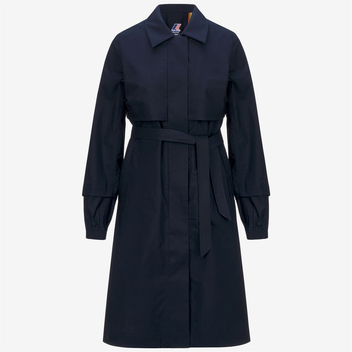 JESY 3L POPLIN - Jackets - Long - WOMAN - BLUE DEPTH-BEIGE LT