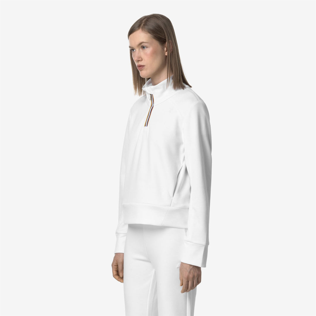 LOUEN LIGHT SPACER - Fleece - Jumper - WOMAN - WHITE