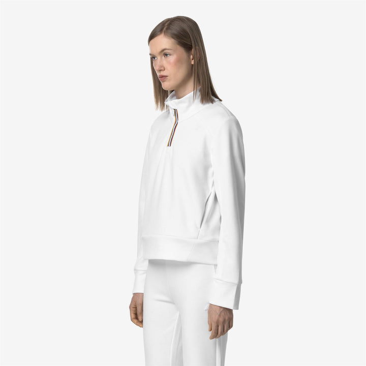 LOUEN LIGHT SPACER - Fleece - Jumper - WOMAN - WHITE