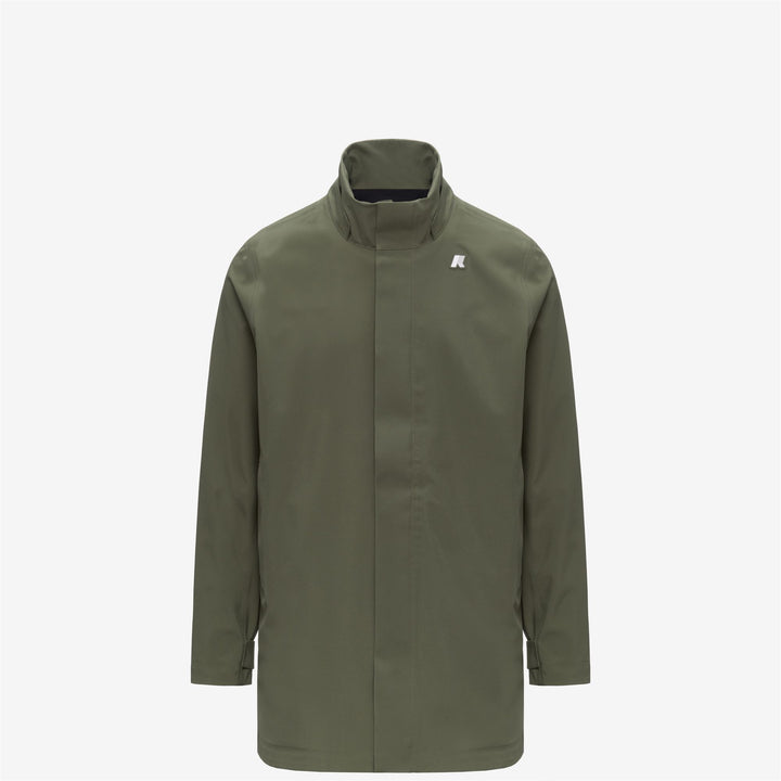 DUKE BONDED JERSEY - Jackets - 3/4 Length - Man - Green Lichen