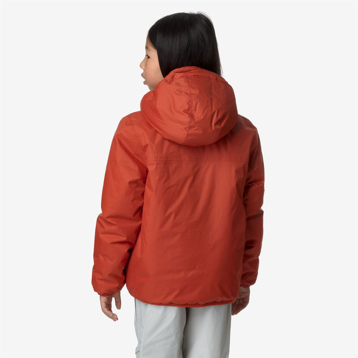 P. LE VRAI 3.0 CLAUDE ORSETTO - Jackets - Mid - KID UNISEX - Red Pompeian-Ecru