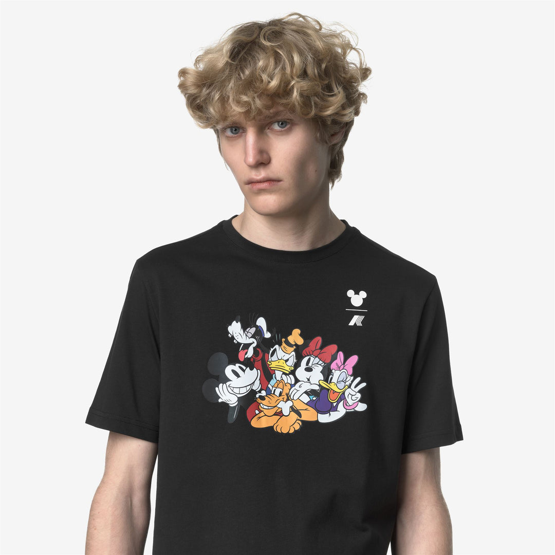 ODOM JERSEY MICKEY AND FRIENDS - T-ShirtsTop - T-Shirt - MAN - Black Pure