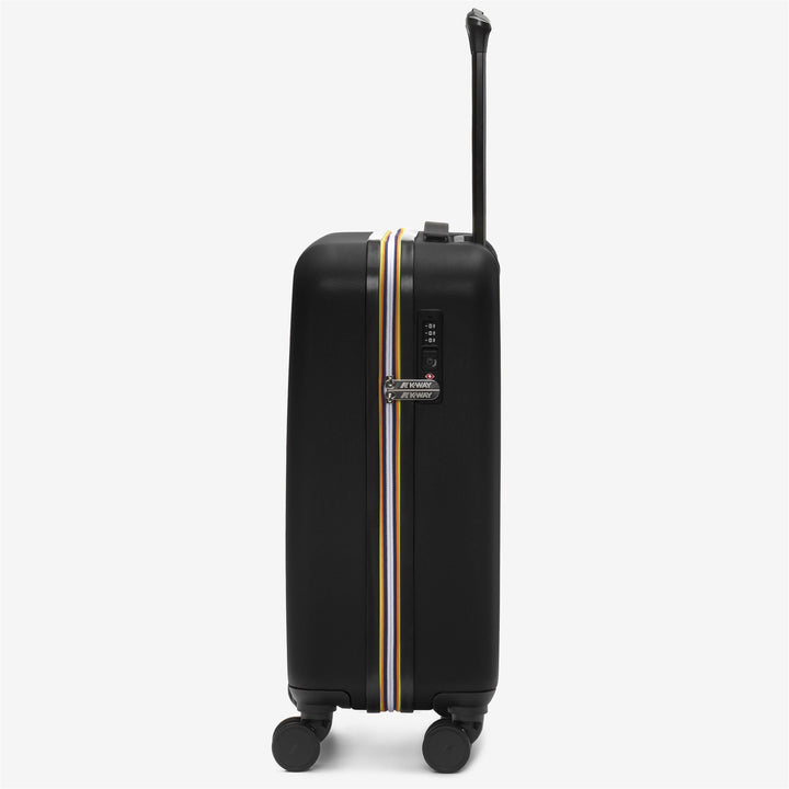 TROLLEY SMALL - Luggage Bags - Trolley - UNISEX - BLACK PURE-BLUE MD COBALT