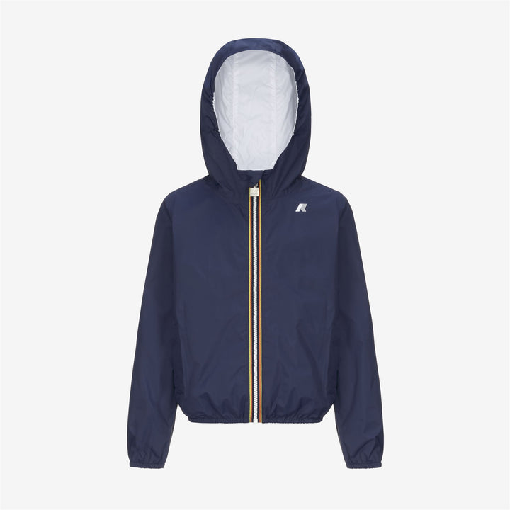 P. JAKE PLUS.2 REVERSIBLE - Jackets - Short - BOY - BLUE DEEP COBALT-WHITE