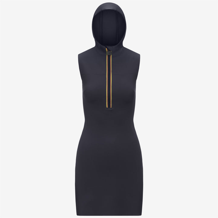 HOODRESS SCUBA - Dresses - Short - WOMAN - Blue Night