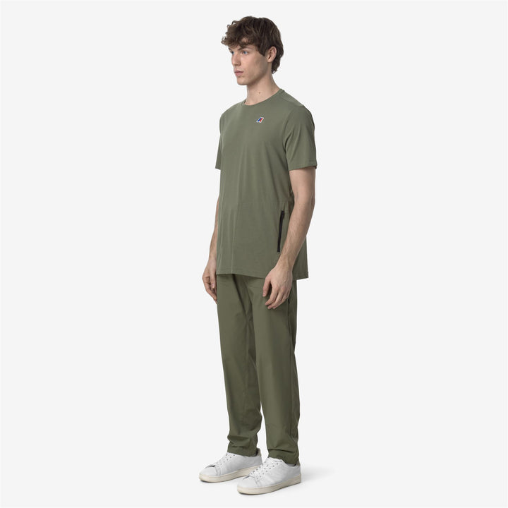 MED TRAVEL - Pants - Sport Trousers - UNISEX - GREEN LICHEN