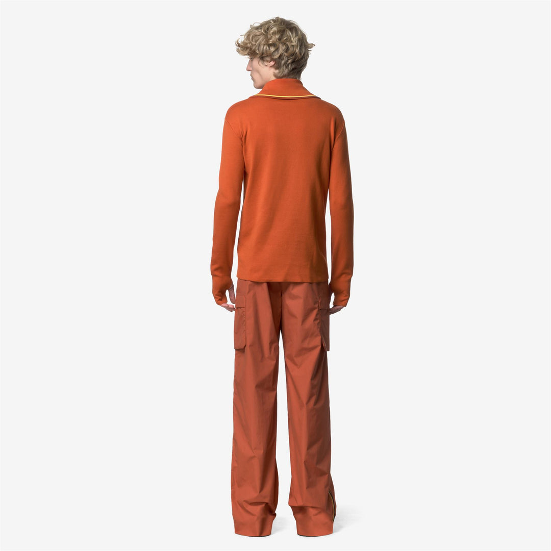 POLOM - Knitwear - Jumper - MAN - Orange Rusting