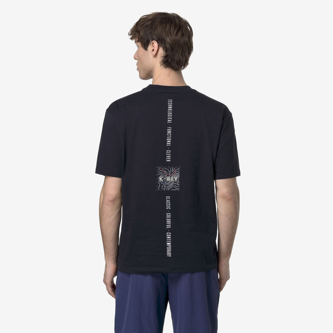 SOLO VERTICAL ISOBAR JERSEY - T-ShirtsTop - T-Shirt - MAN - BLUE DEPTH