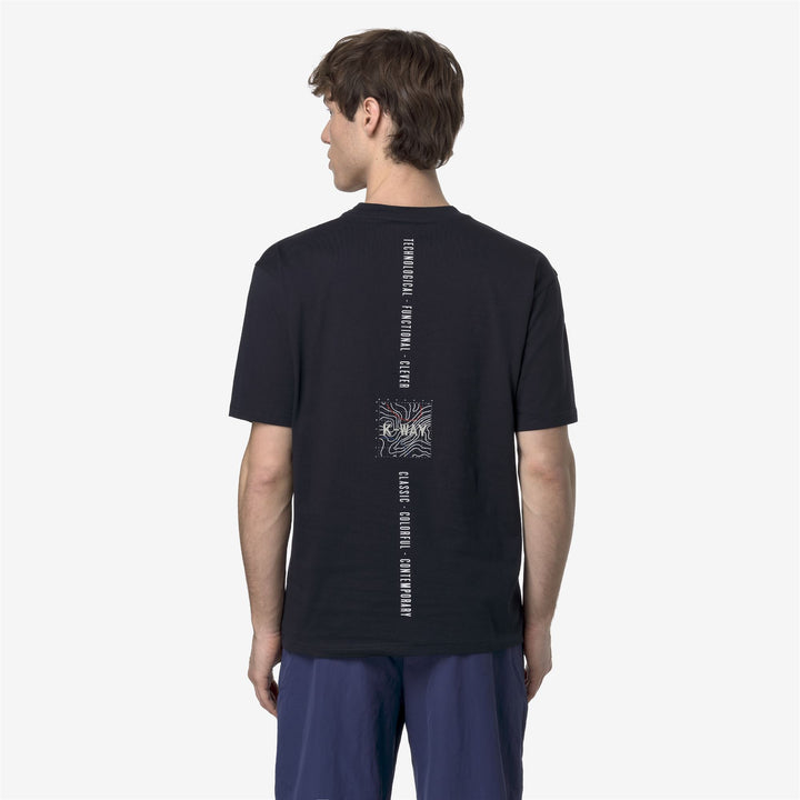 SOLO VERTICAL ISOBAR JERSEY - T-ShirtsTop - T-Shirt - MAN - BLUE DEPTH