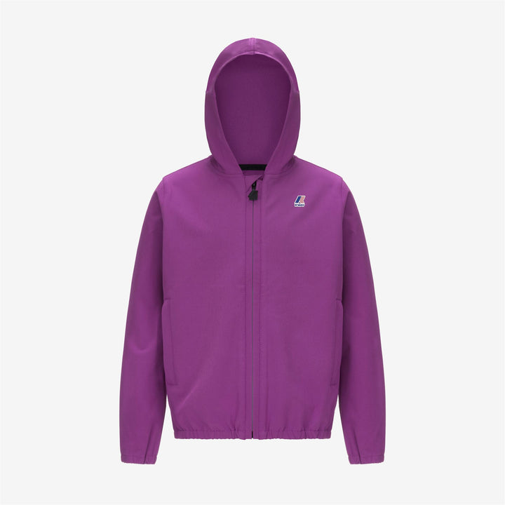 P. LE VRAI GARETH - Fleece - Jacket - KID UNISEX - VIOLET