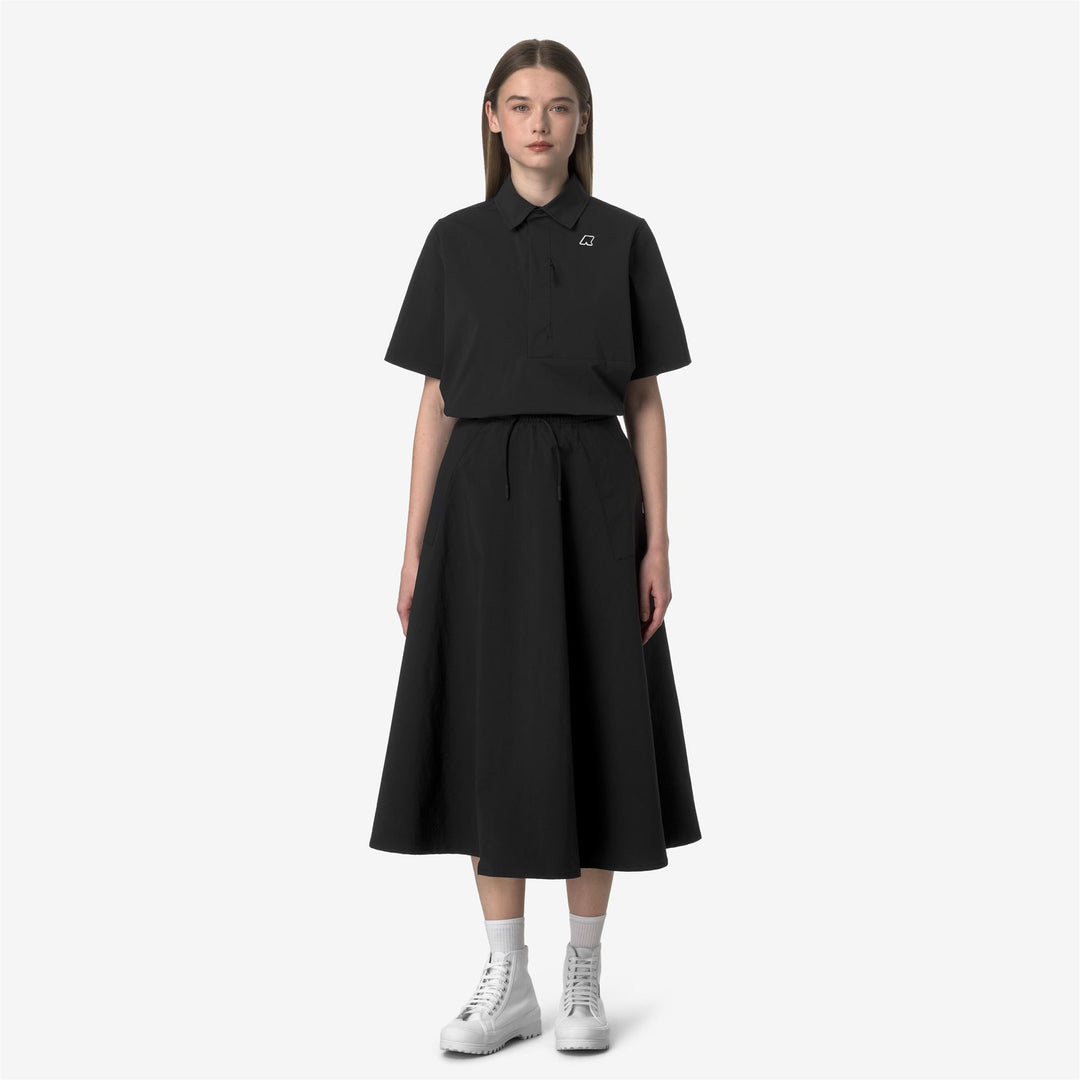 TENT - Skirts - Long - WOMAN - BLACK PURE