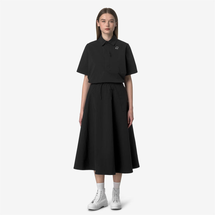 TENT - Skirts - Long - WOMAN - BLACK PURE