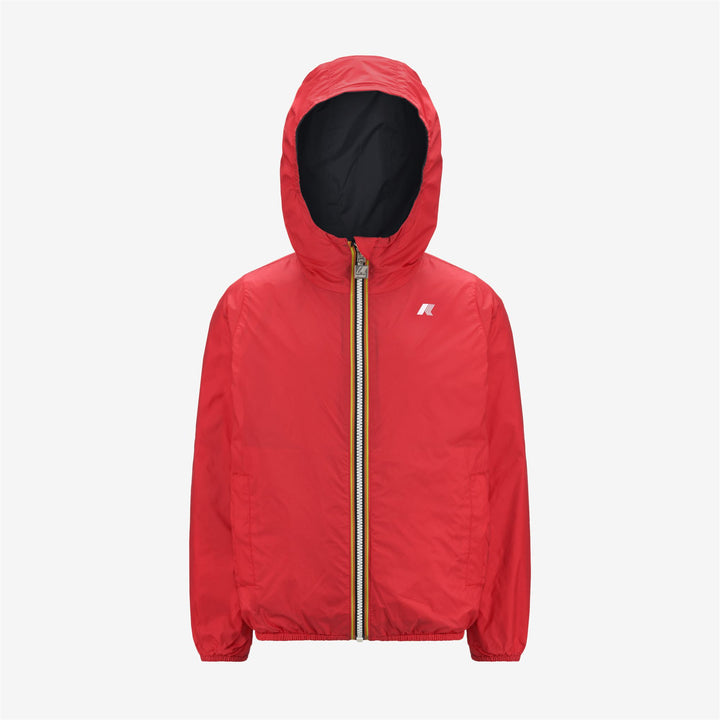 P. JAKE PLUS.2 REVERSIBLE - Jackets - Short - BOY - BLUE DEPTH-RED