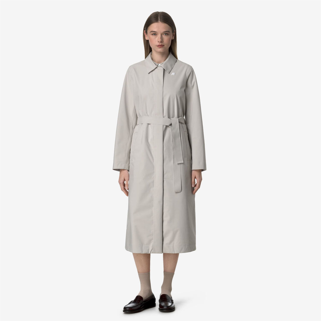BARBRA STRETCH 2L - Jackets - Long - WOMAN - BEIGE LT
