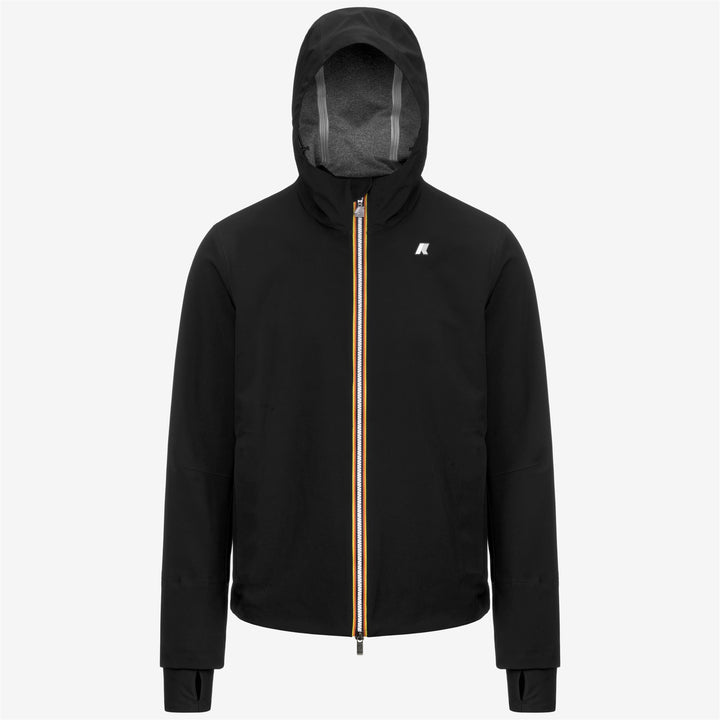JACKO BONDED JERSEY - Jackets - Short - MAN - BLACK PURE