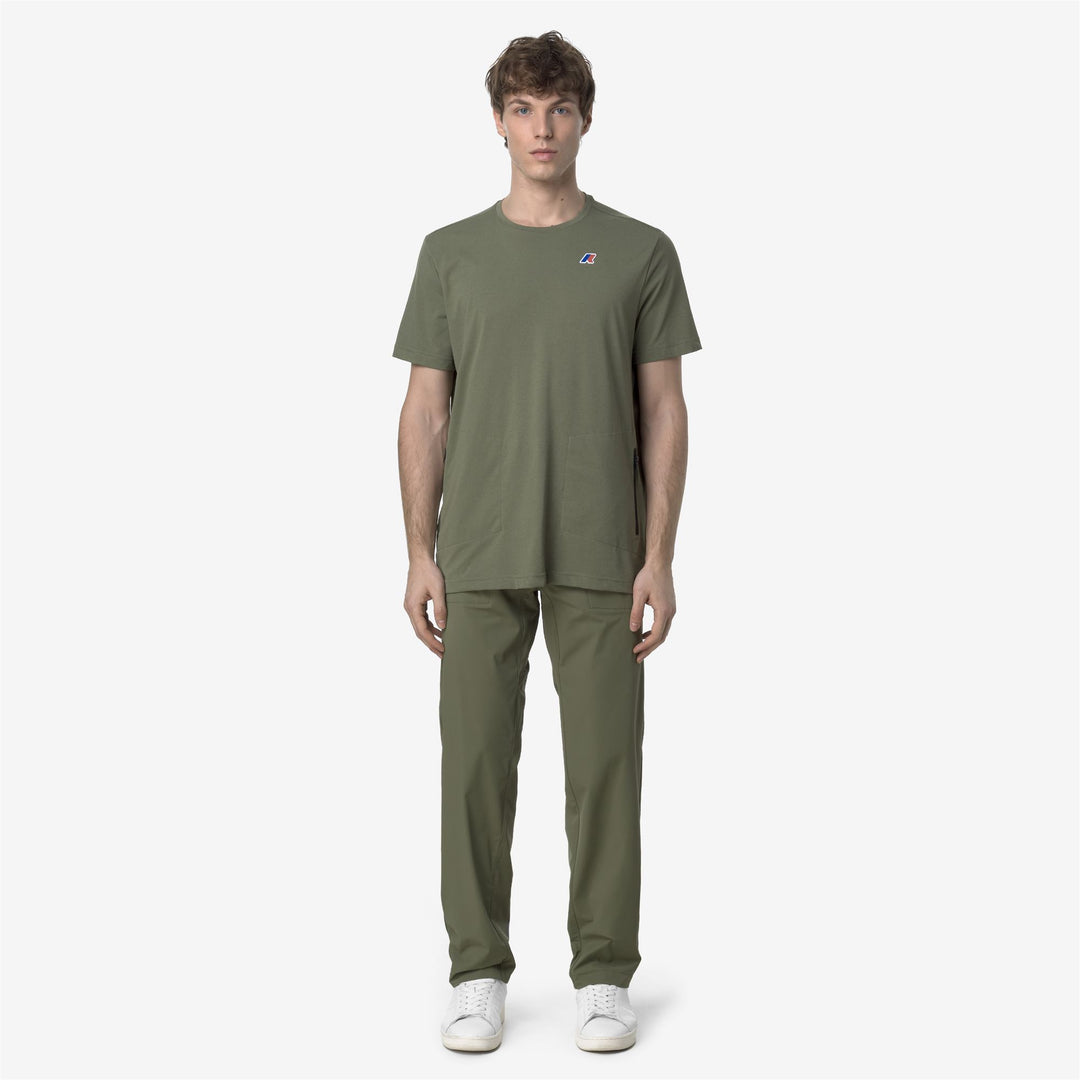 MED TRAVEL - Pants - Sport Trousers - UNISEX - GREEN LICHEN