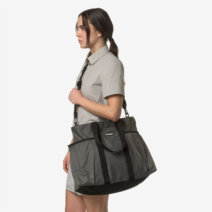 SAINT MALO - Bags - TOTE BAG - UNISEX - GREEN BLACKISH