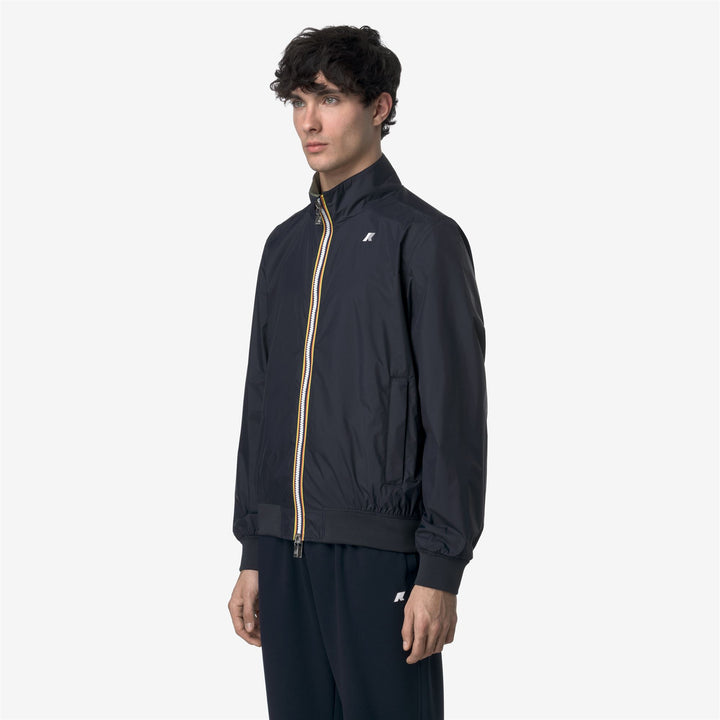 ARSENE PLUS.2 REVERSIBLE - Jackets - Short - MAN - BLUE DEPTH-GREEN LICHEN