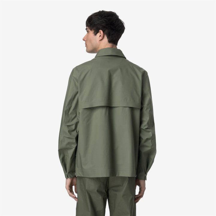 ORION 3L POPLIN - Jackets - Short - MAN - GREEN LICHEN-BEIGE LT