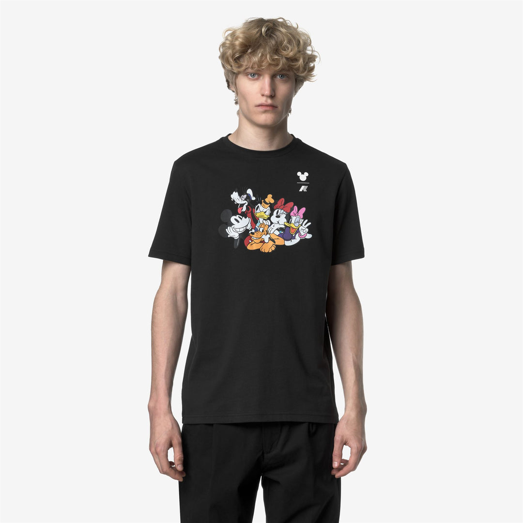 ODOM JERSEY MICKEY AND FRIENDS - T-ShirtsTop - T-Shirt - MAN - Black Pure
