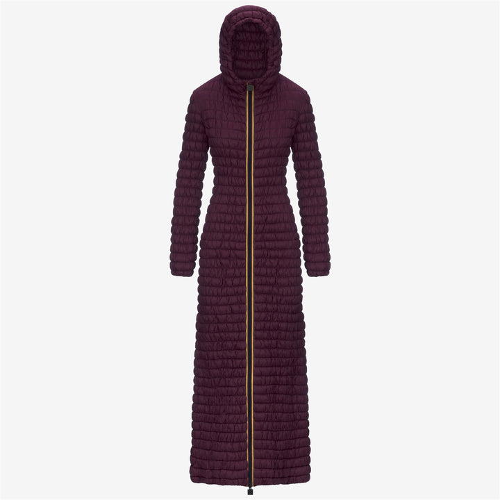 PRUDENCE TECH WARM - Dresses - Long - WOMAN - Red Dk Amaranto