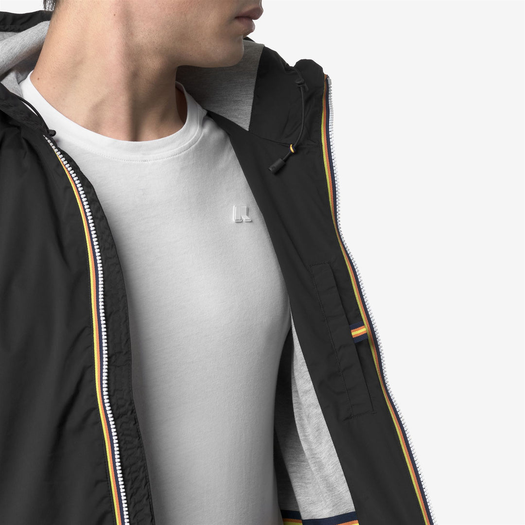 JACK  STRETCH NYLON JERSEY - Jackets - Short - Man - Black Pure