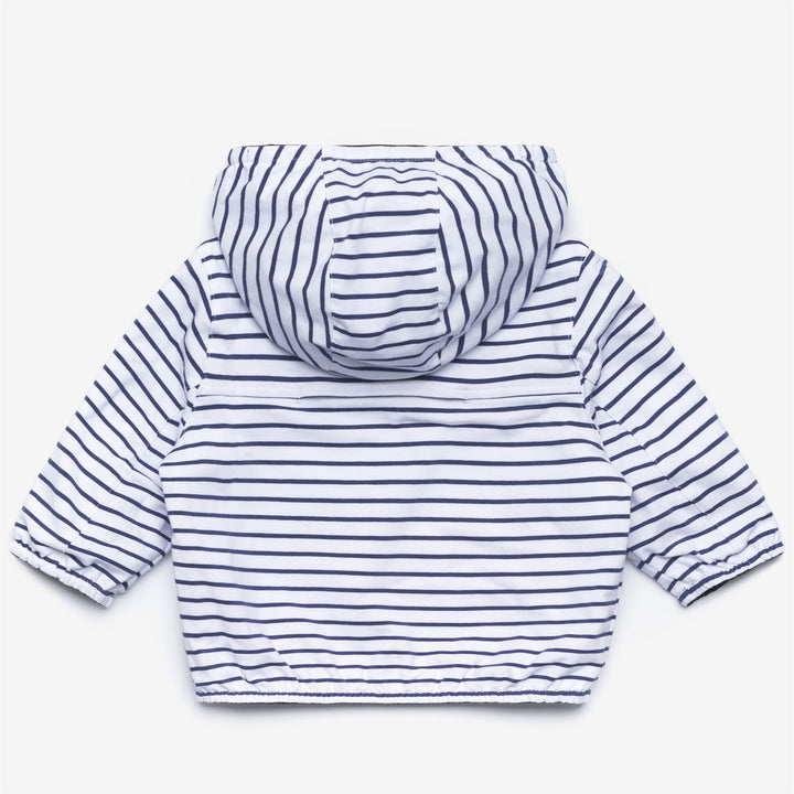 E. JAKE PLUS.2 JERSEY REVERSIBLE - Jackets - Short - KID UNISEX - BLUE DEPTH-WHITE-BLUE DEEP COBALT