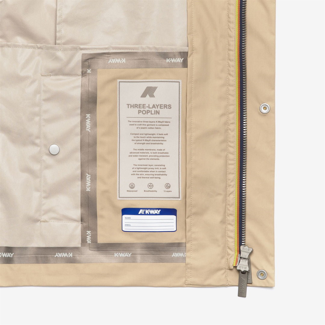 ORION 3L POPLIN - Jackets - Short - MAN - BEIGE ROPE-BEIGE LT