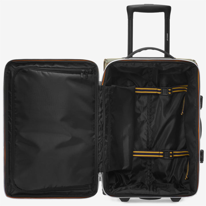 BLOSSAC S - Luggage Bags - Trolley - UNISEX - GREEN BLACKISH-BLACK PURE