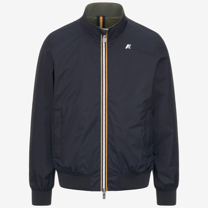 ARSENE PLUS.2 REVERSIBLE - Jackets - Short - MAN - BLUE DEPTH-GREEN LICHEN