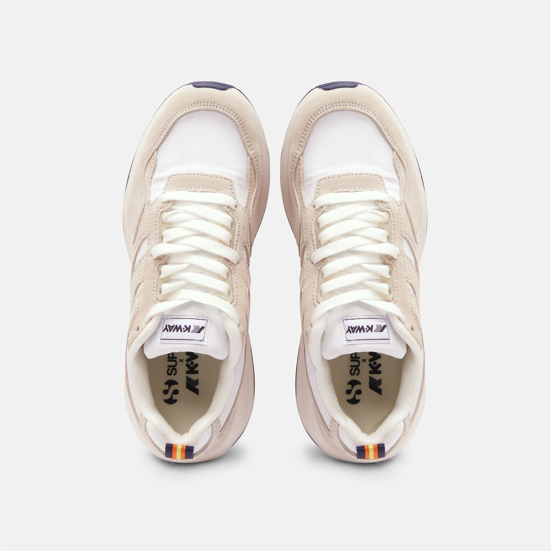 TRAINING 3.0 LACES - Sport Shoes - Low Cut - UNISEX - White-Blu Navy