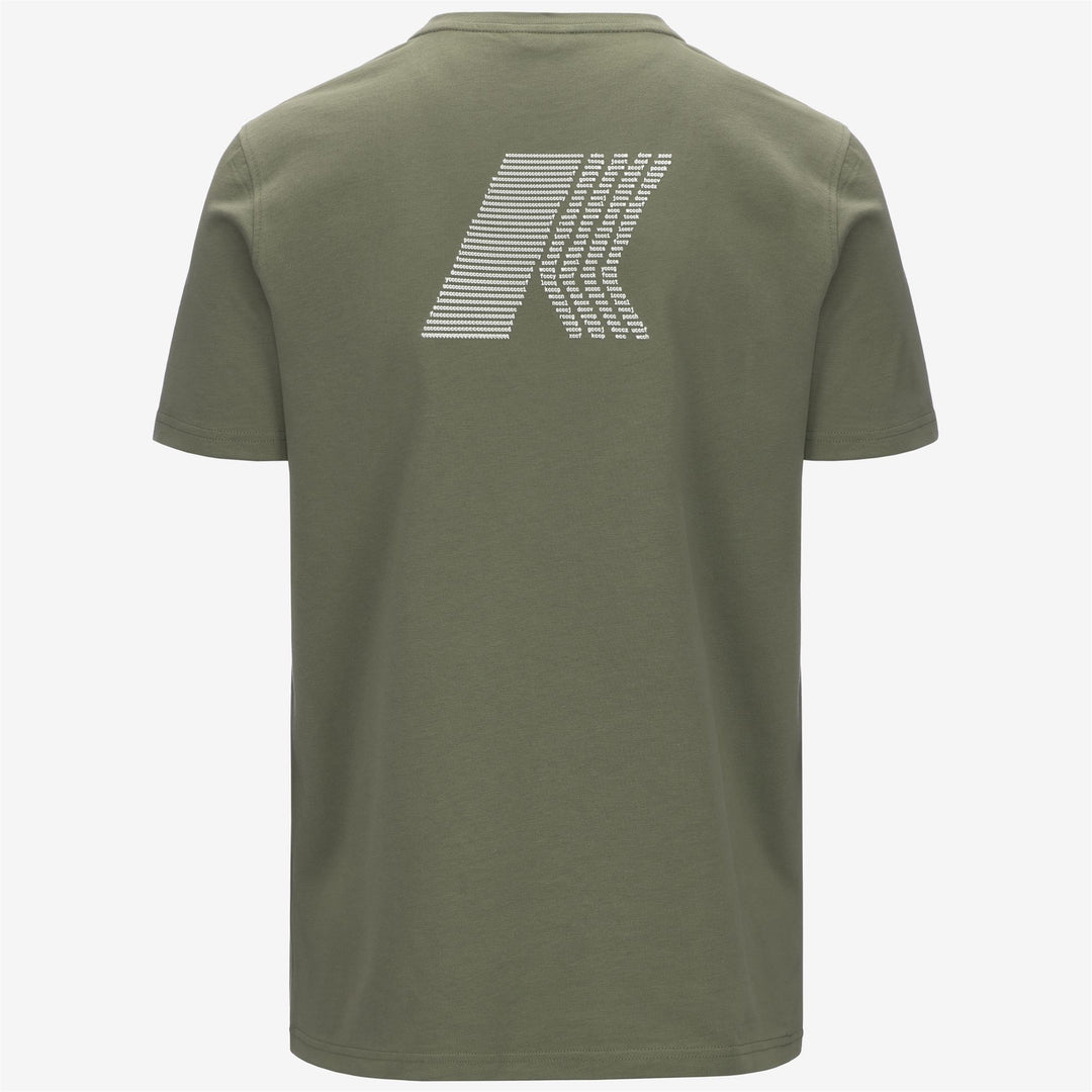 ODOM ASCII CODE JERSEY - T-ShirtsTop - T-Shirt - MAN - GREEN LICHEN